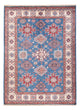 Kazak Teppich 150x204cm - Orientteppich - blau