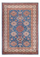 Kazak Teppich 147x210cm - Orientteppich - blau