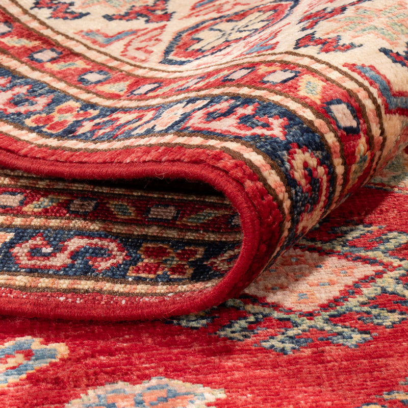 Kazak Teppich 150x190cm - Orientteppich - rot