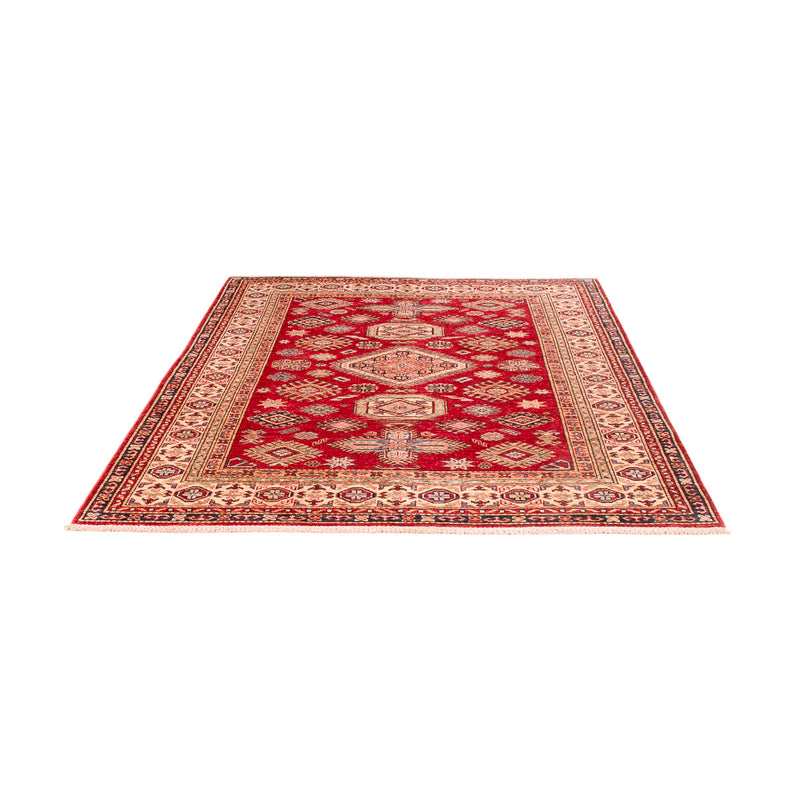 Kazak Teppich 146x199cm - Orientteppich - rot