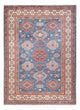 Kazak Teppich 149x202cm - Orientteppich - blau