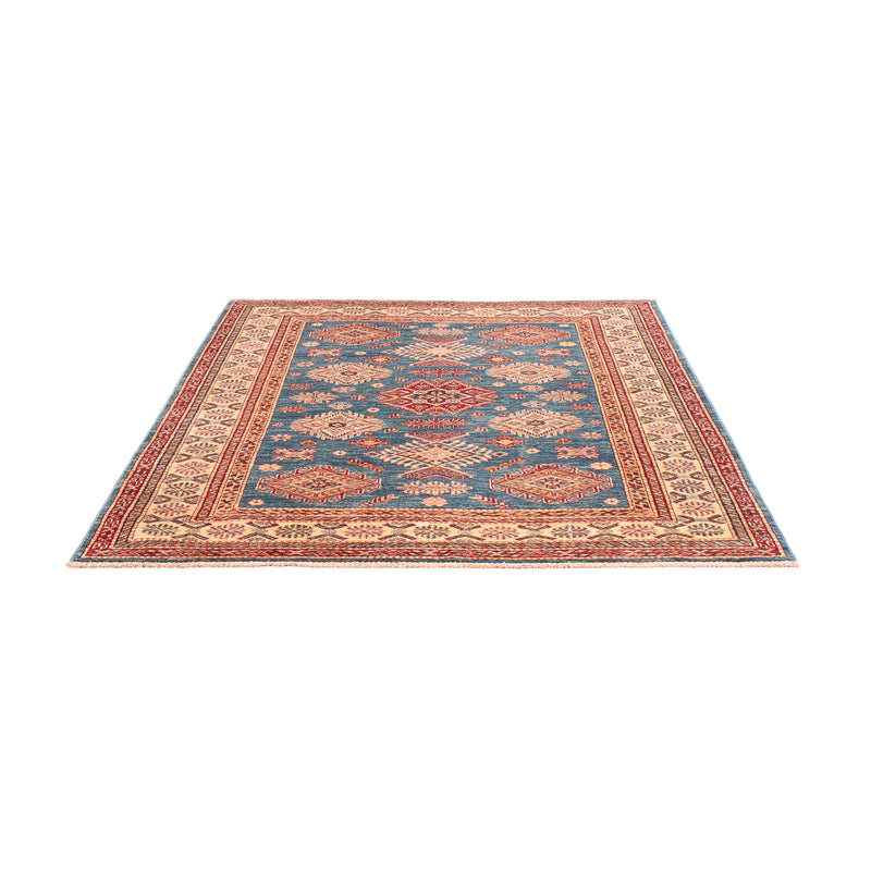 Kazak Teppich 149x202cm - Orientteppich - blau