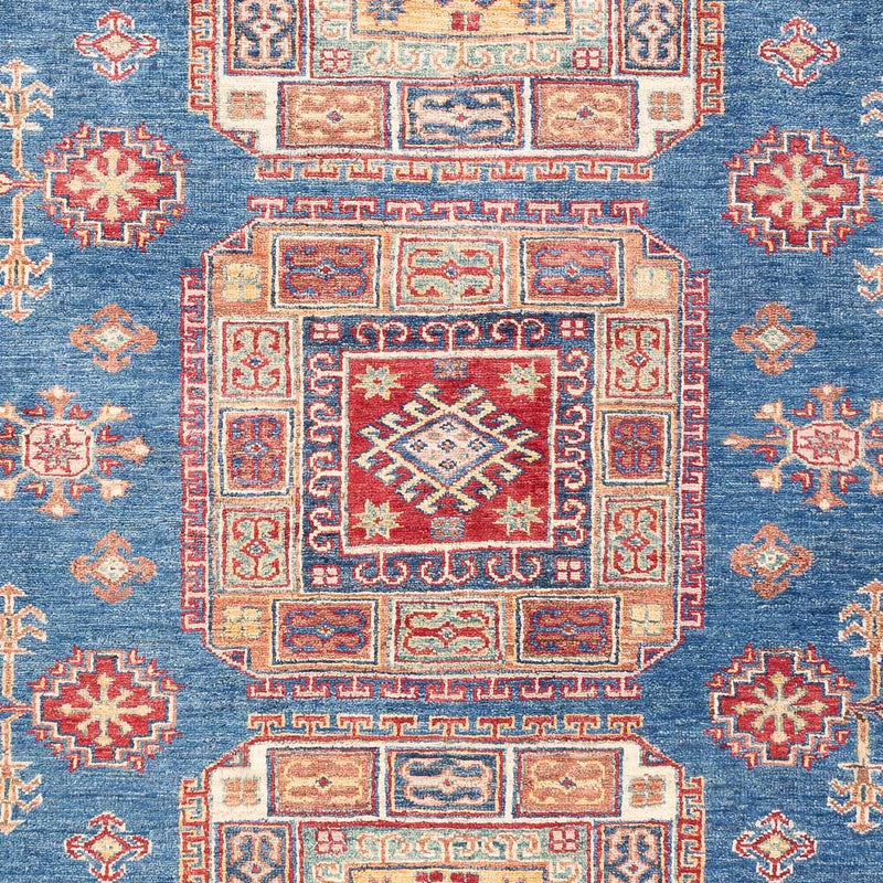 Kazak Teppich 148x205cm - Orientteppich - blau