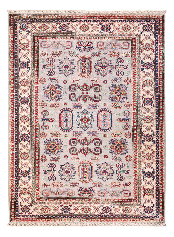 Kazak Teppich 147x199cm - Orientteppich - lachs