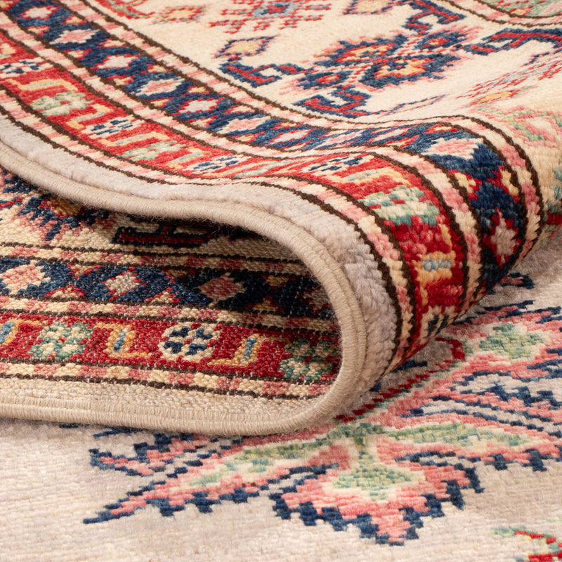 Kazak Teppich 147x199cm - Orientteppich - lachs