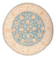 Ziegler Teppich 147x148cm - Orientteppich - blau