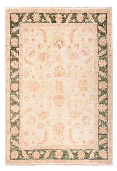 Ziegler Teppich 125x182cm - Orientteppich - naturweiß