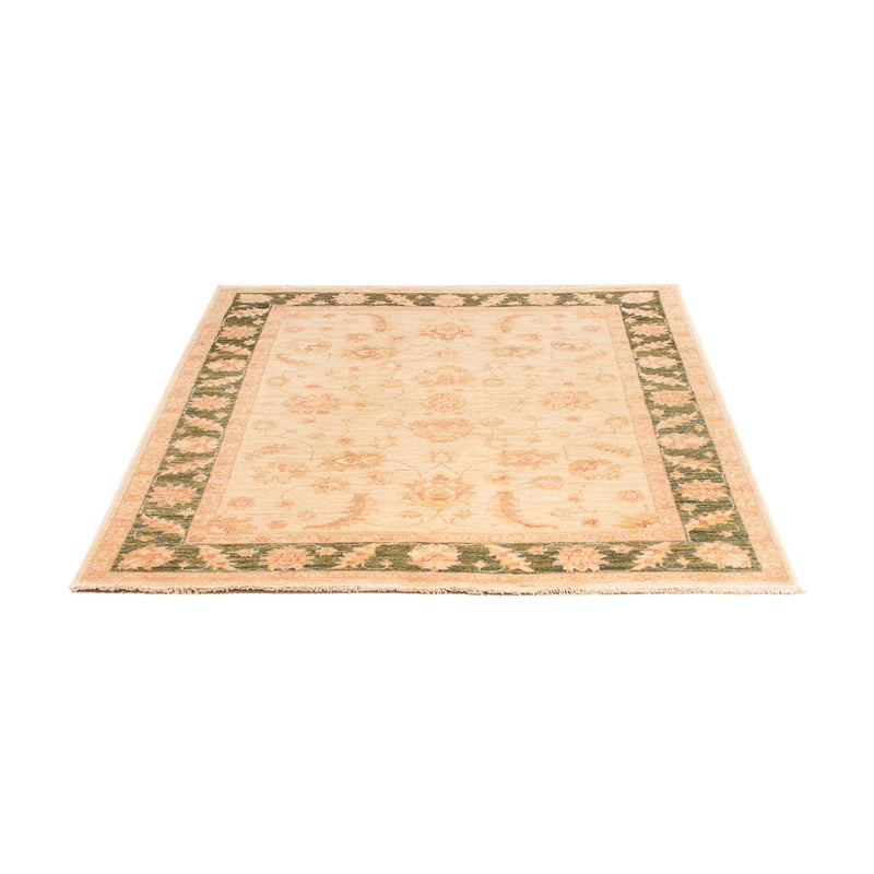 Ziegler Teppich 125x182cm - Orientteppich - naturweiß