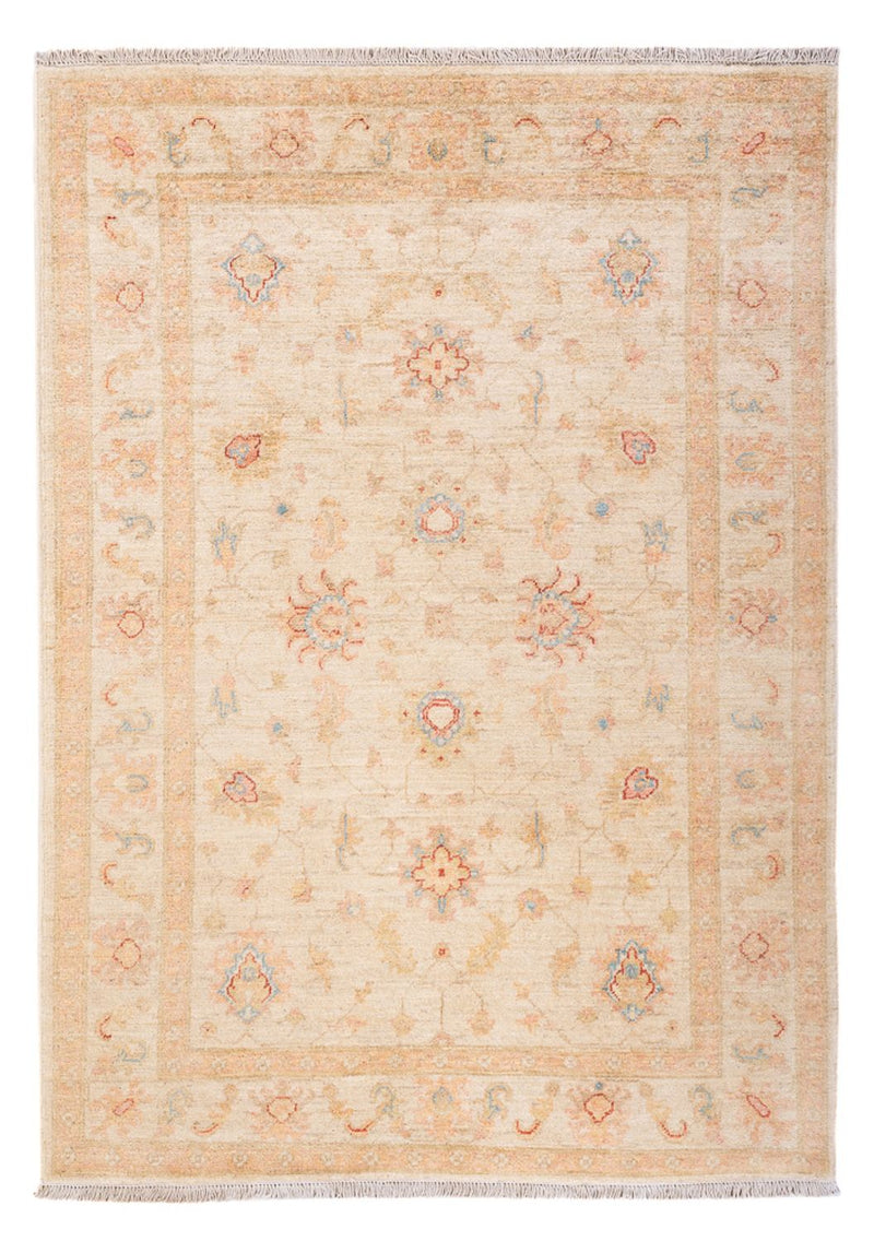 Ziegler Teppich 124x173cm - Orientteppich - beige