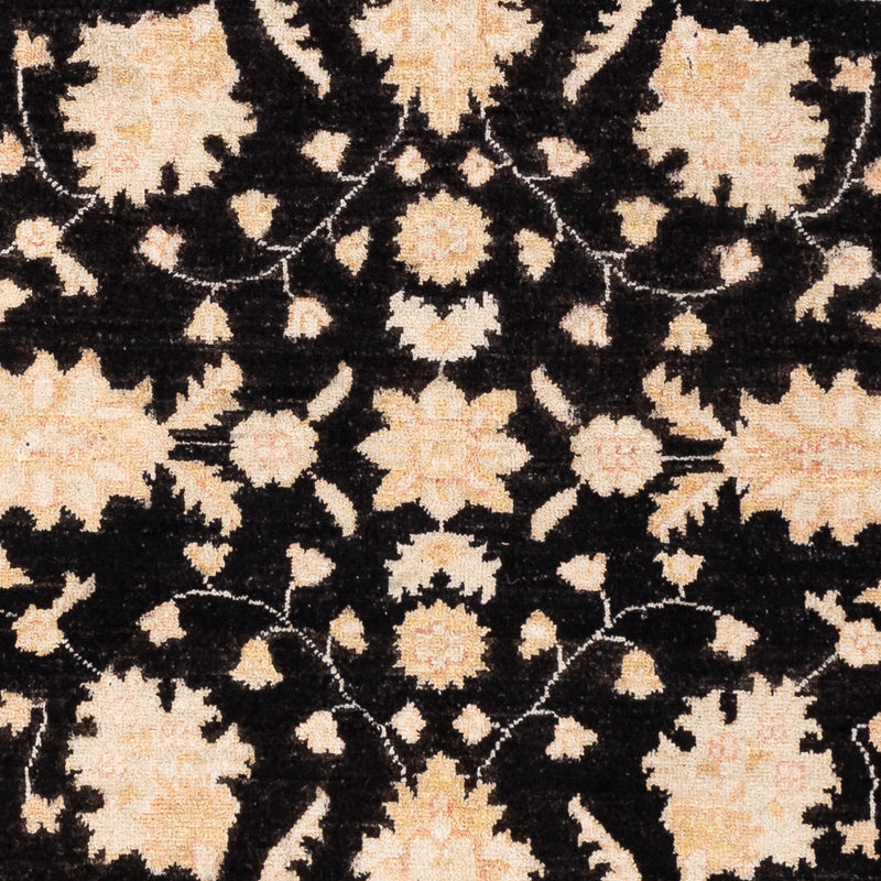 Ziegler Teppich 118x175cm - Orientteppich - schwarz
