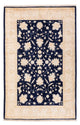 Ziegler Teppich 118x185cm - Orientteppich - schwarz