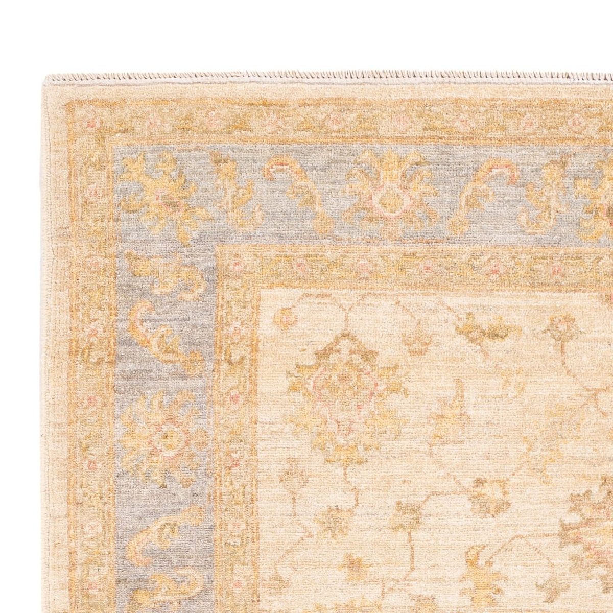 Ziegler Teppich 125x182cm - Orientteppich - hellbeige