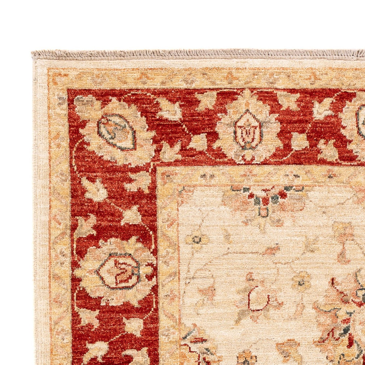 Ziegler Teppich 123x184cm - Orientteppich - beige