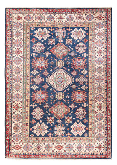 Kazak Teppich 204x287cm - Orientteppich - blau