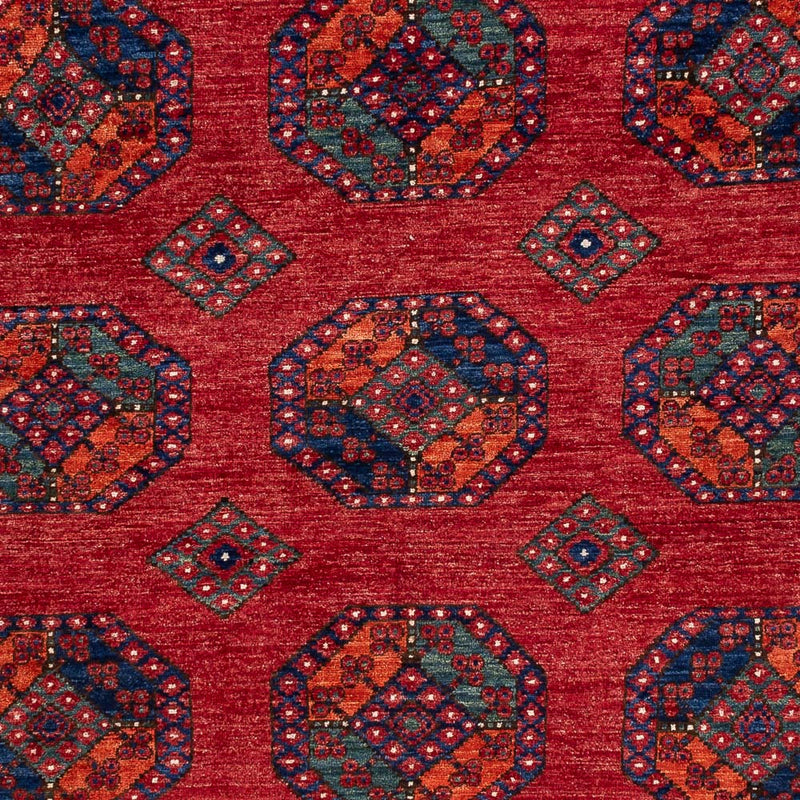 Afghan Teppich - Kunduz - 207 x 297 cm - rot