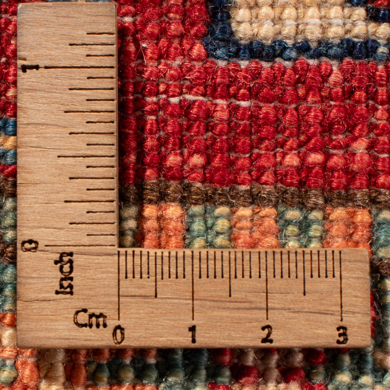 Kazak Teppich 201x301cm - Orientteppich - blau