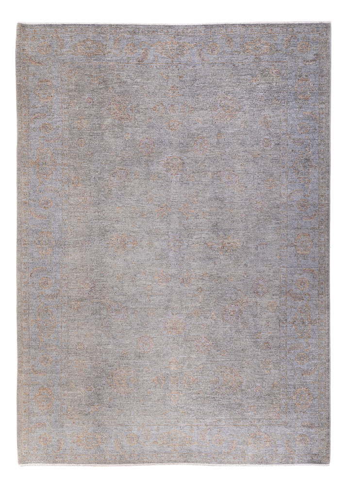 Ziegler Modern Teppich 202x285cm - Orientteppich - grau