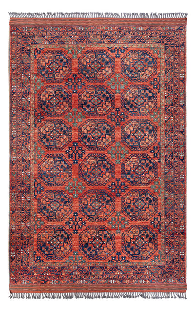 Khal Mohammadi Teppich 205x298cm - Orientteppich - hellrot