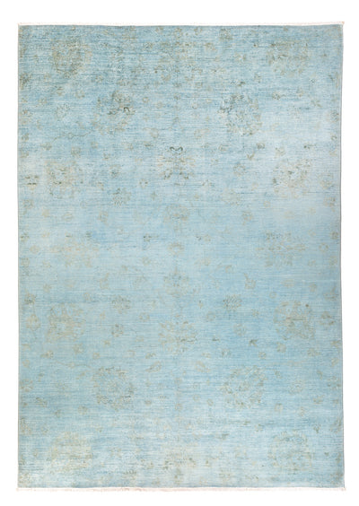 Ziegler Modern Teppich 204x292cm - Orientteppich - hellblau