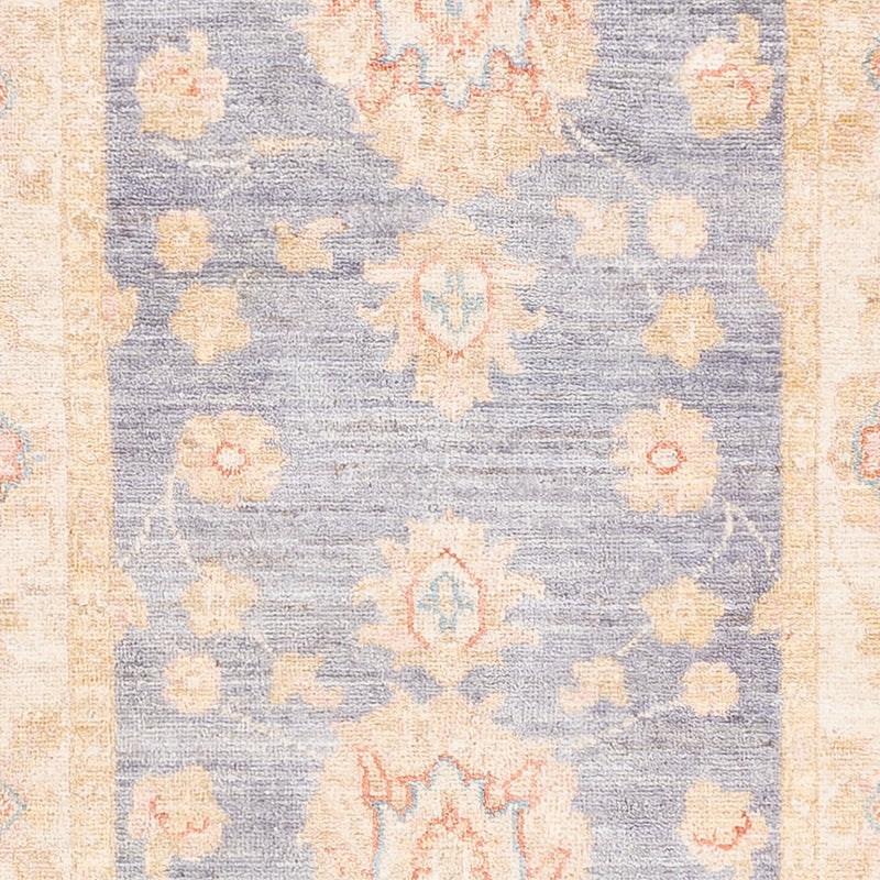 Ziegler Teppich 79x298cm - Orientteppich - petrolblau
