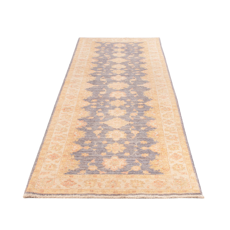 Ziegler Teppich 81x293cm - Orientteppich - petrolblau