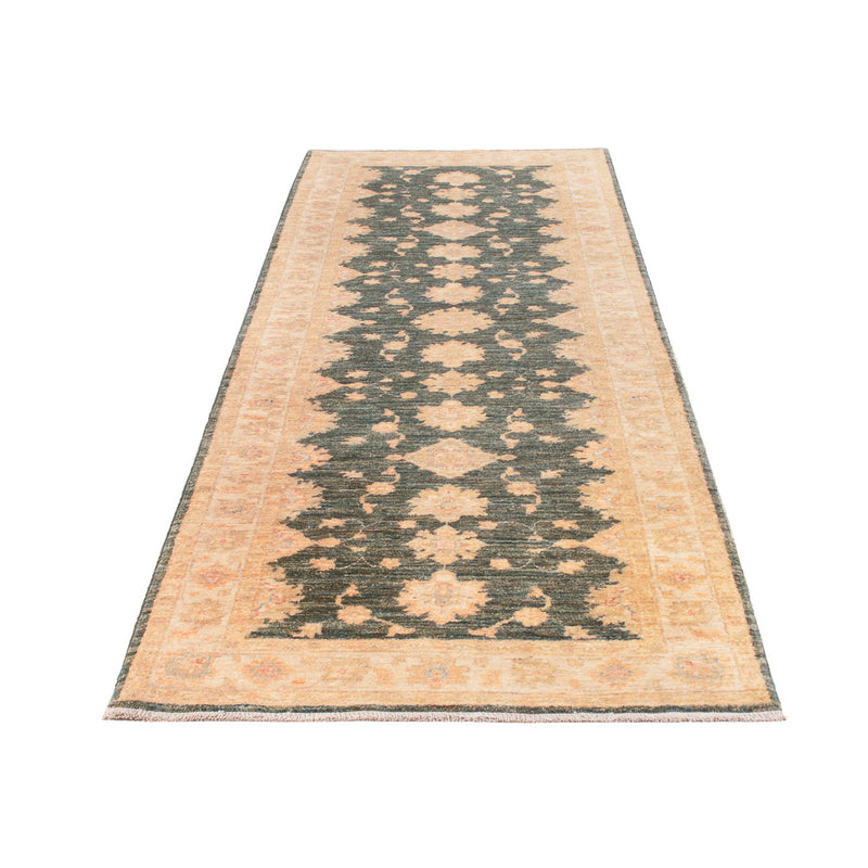 Ziegler Teppich 84x296cm - Orientteppich - olivgrün