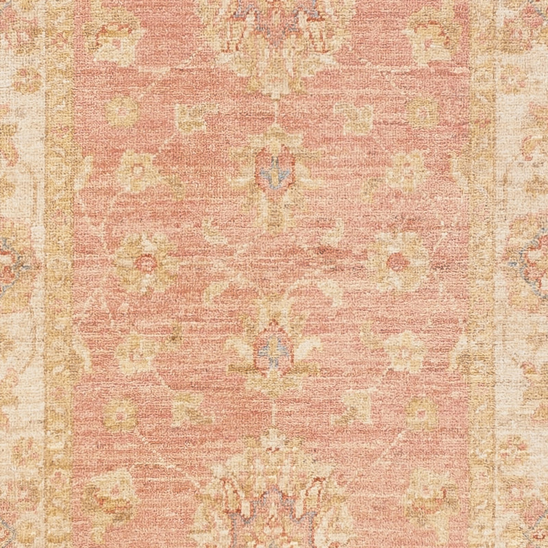 Ziegler Teppich 84x301cm - Orientteppich - hellrot