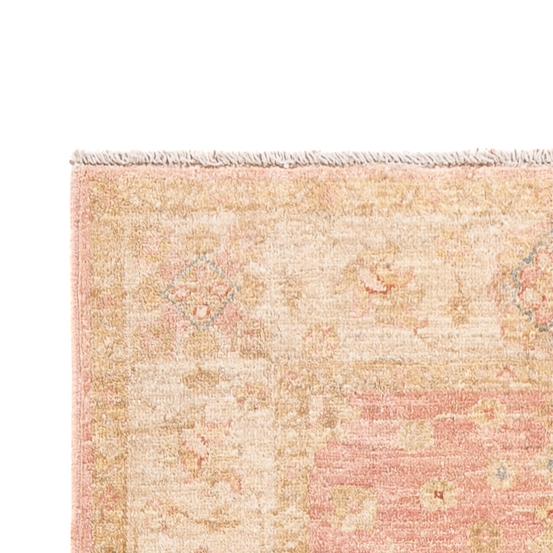 Ziegler Teppich 84x301cm - Orientteppich - hellrot