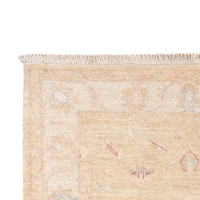 Ziegler Teppich 81x297cm - Orientteppich - hellbeige