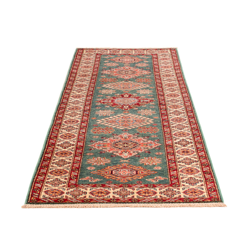 Kazak Teppich 75x247cm - Orientteppich - dunkelblau