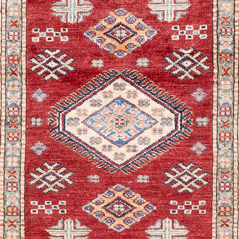 Kazak Teppich 75x238cm - Orientteppich - rot