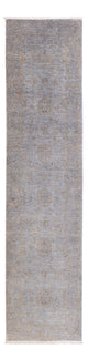 Ziegler Modern Teppich 81x338cm - Orientteppich - grau