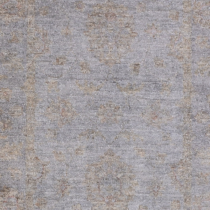 Ziegler Modern Teppich 81x338cm - Orientteppich - grau