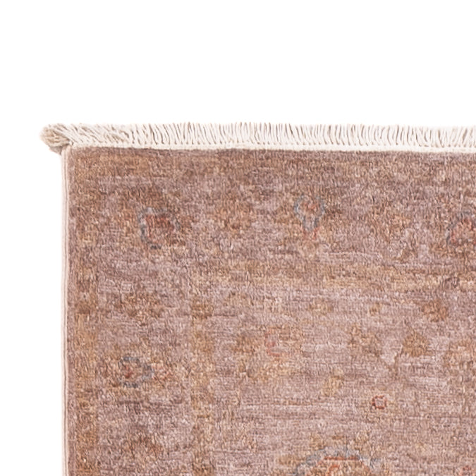 Ziegler Modern Teppich 83x372cm - Orientteppich - hellbraun