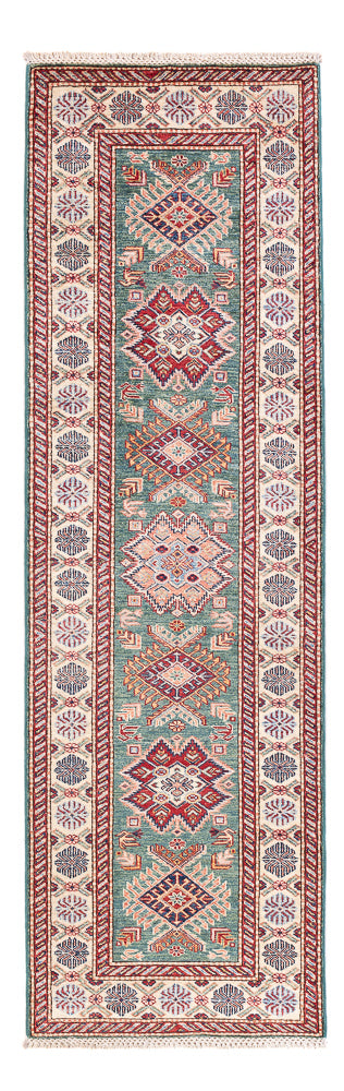 Kazak Teppich 73x248cm - Orientteppich - dunkelgrün