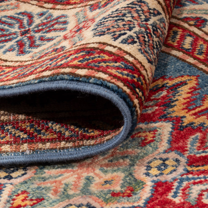 Kazak Teppich 73x247cm - Orientteppich - blau