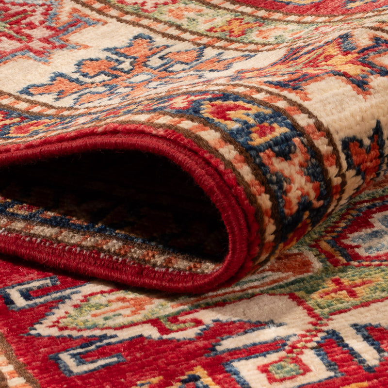 Kazak Teppich 76x250cm - Orientteppich - rot