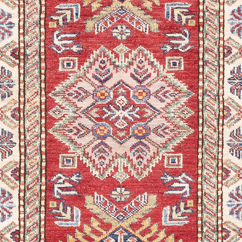 Kazak Teppich 74x263cm - Orientteppich - rot