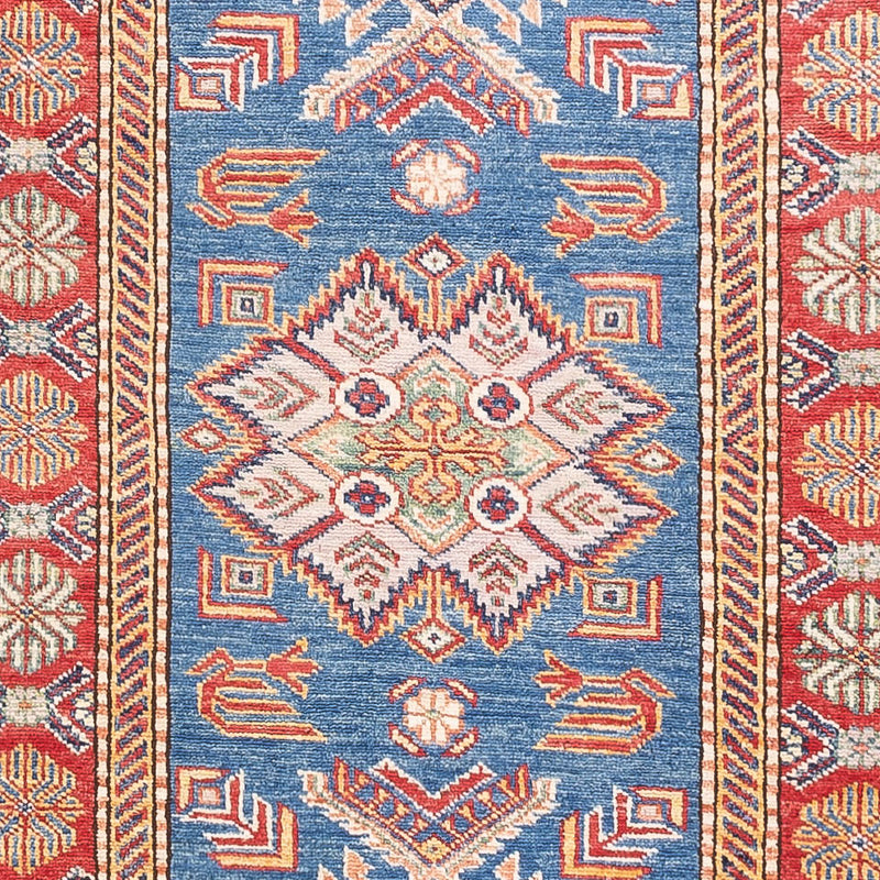 Kazak Teppich 83x307cm - Orientteppich - blau