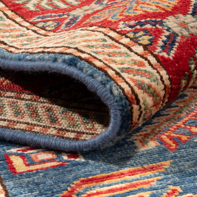 Kazak Teppich 83x307cm - Orientteppich - blau