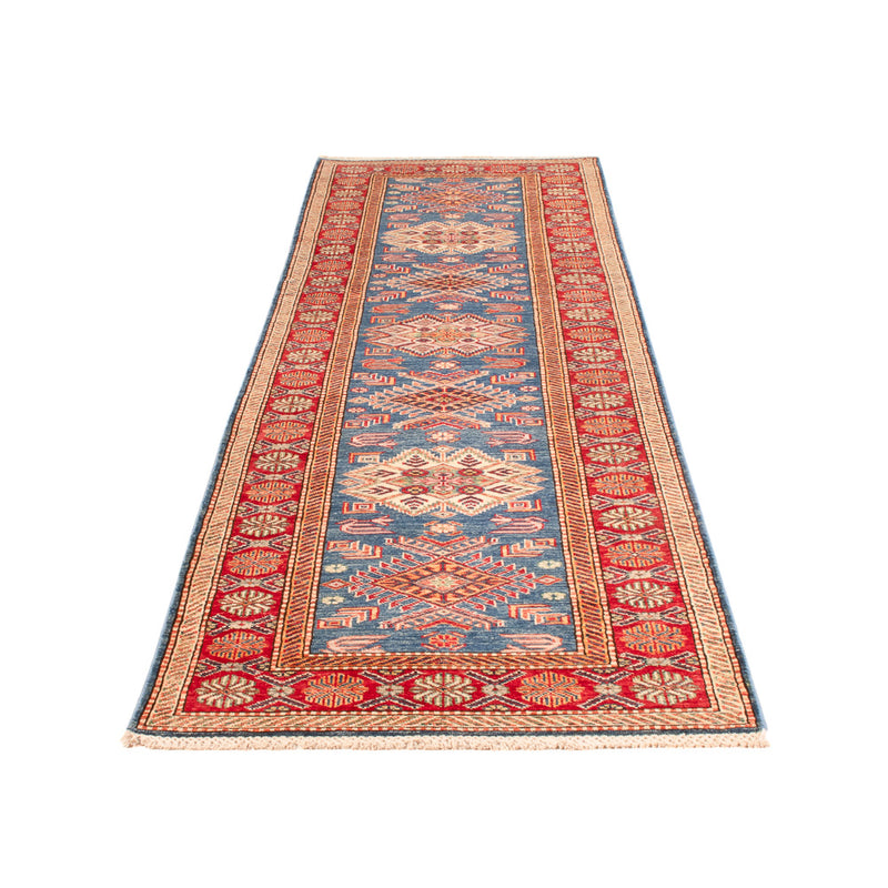 Kazak Teppich 83x307cm - Orientteppich - blau
