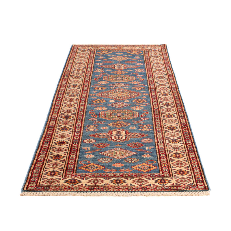 Kazak Teppich 77x254cm - Orientteppich - blau
