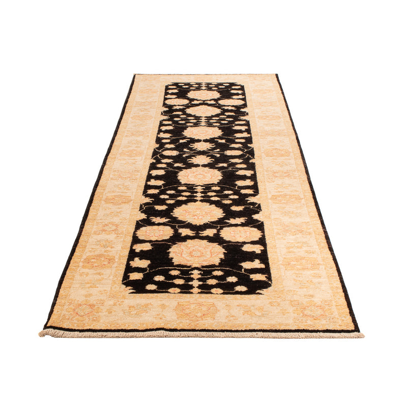 Ziegler Teppich 84x303cm - Orientteppich - dunkelblau