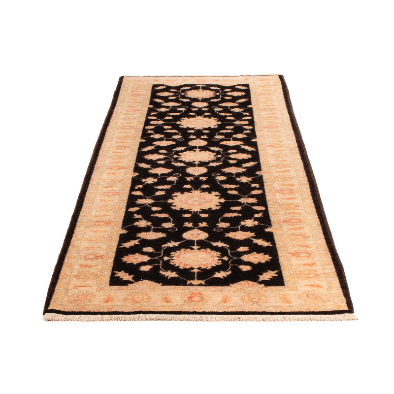Ziegler Teppich 76x250cm - Orientteppich - dunkelblau