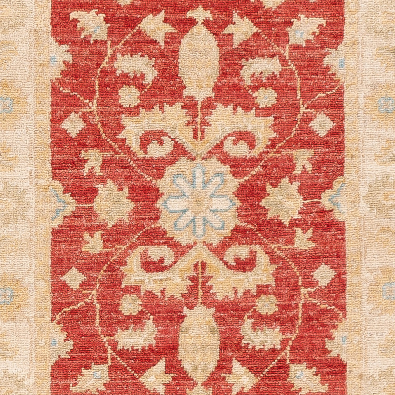 Ziegler Teppich 61x251cm - Orientteppich - rot