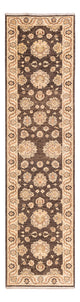 Ziegler Teppich 75x305cm - Orientteppich - dunkelbeige