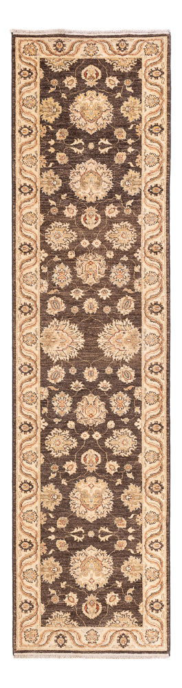 Ziegler Teppich 75x305cm - Orientteppich - dunkelbeige