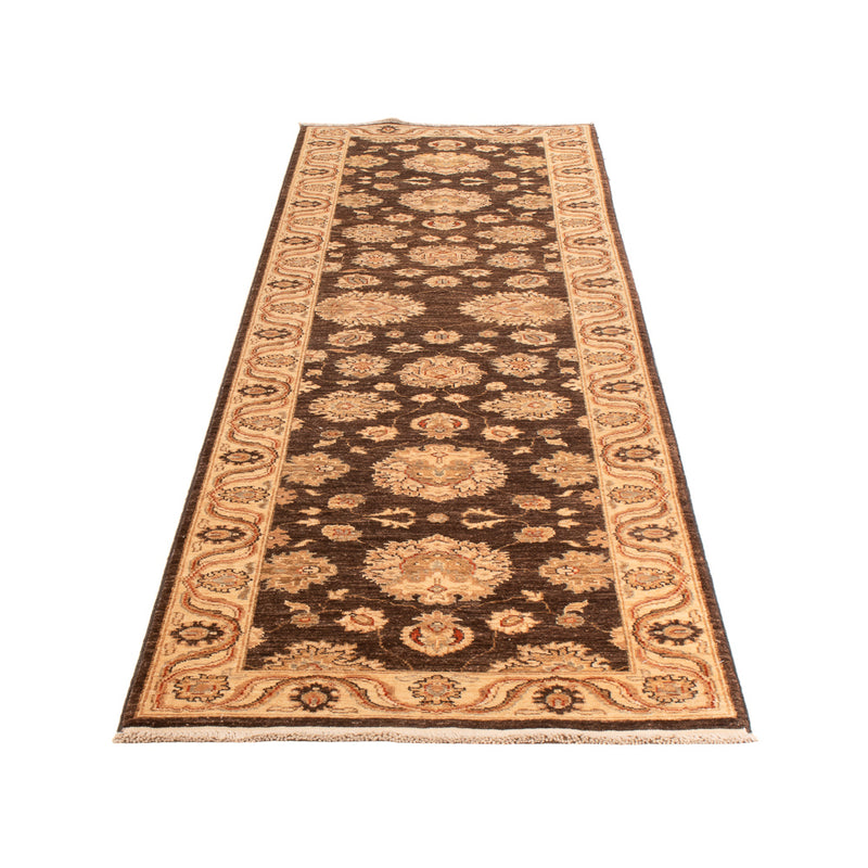 Ziegler Teppich 75x305cm - Orientteppich - dunkelbeige