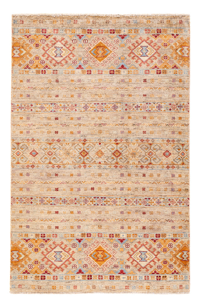 Shal Teppich 99x149cm - Orientteppich - beige