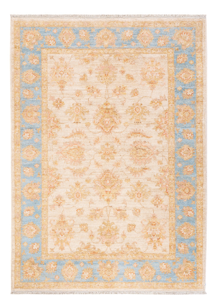 Ziegler Teppich 104x147cm - Orientteppich - beige